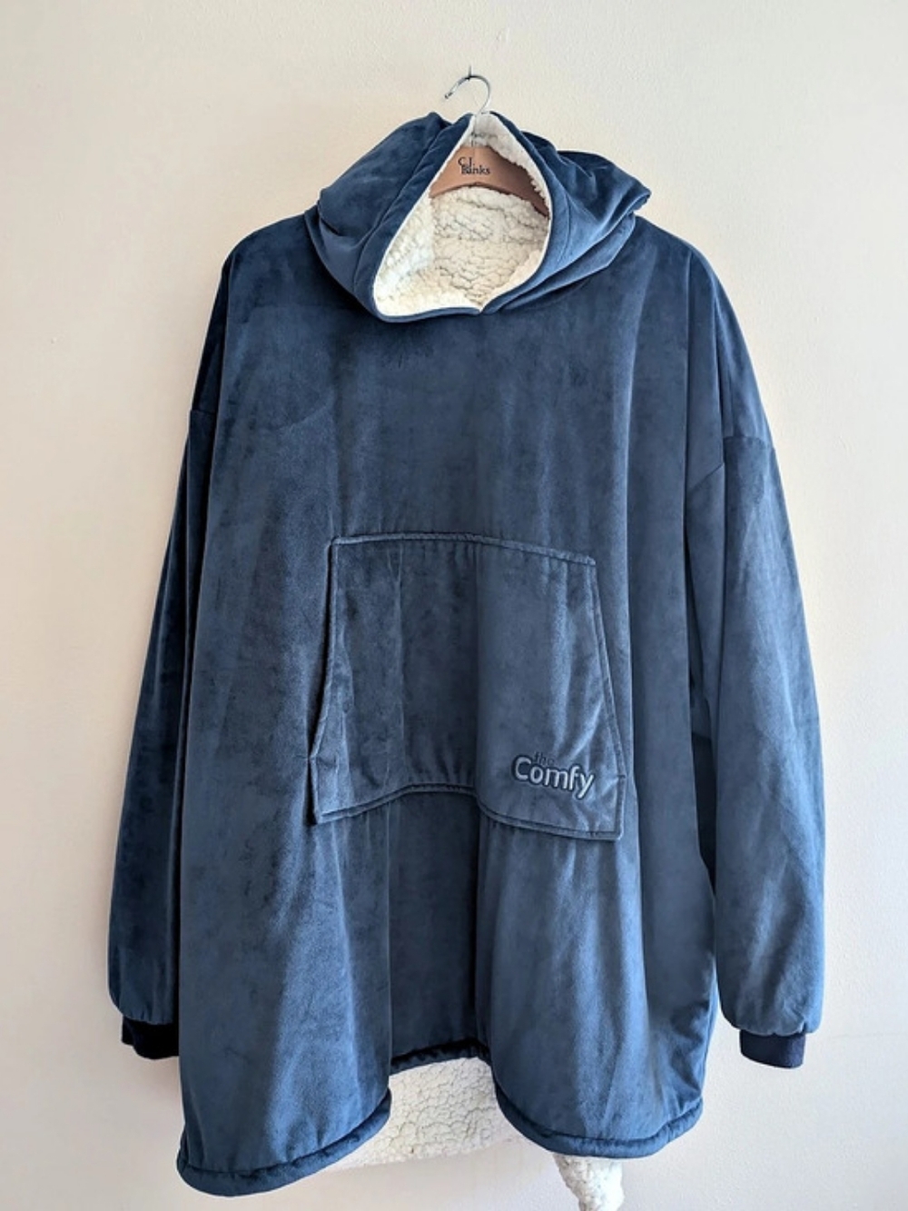 Comfy Blue Pullover Hoodie Like New